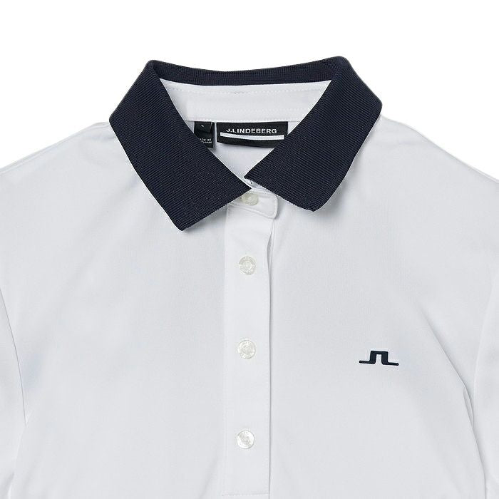 Poro Shirt Ladies J Lindberg J.LINDEBERG Japan Genuine 2024 Fall / Winter New Golf wear