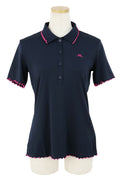 Poro Shirt Ladies J Lindberg J.LINDEBERG Japan Genuine 2024 Fall / Winter New Golf wear