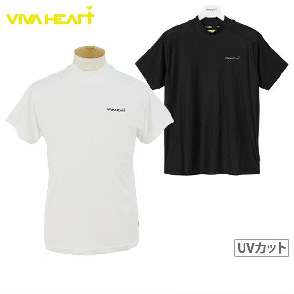 High Neck Shirt Men's Viva Heart VIVA HEART 2024 Fall / Winter New Golfware