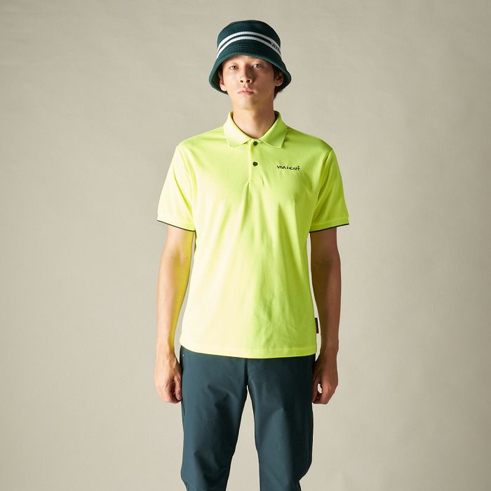 Poro Shirt Men's Viva Heart VIVA HEART 2024 Autumn / Winter Golf wear