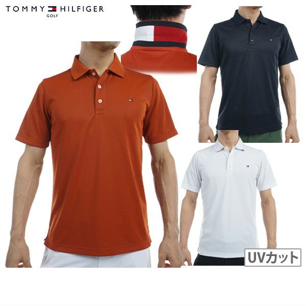 Poro Shirt Men's Tommy Hilfiger Golf TOMMY HILFIGER GOLF Japan Genuine 2024 Fall / Winter New Golf Wear