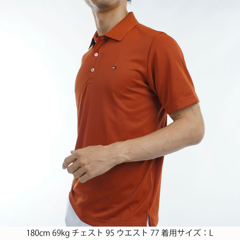 Poro Shirt Men's Tommy Hilfiger Golf TOMMY HILFIGER GOLF Japan Genuine 2024 Fall / Winter New Golf Wear