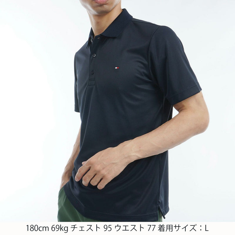 Poro Shirt Men's Tommy Hilfiger Golf TOMMY HILFIGER GOLF Japan Genuine 2024 Fall / Winter New Golf Wear