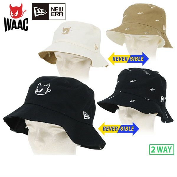 Hat Men's Ladies Wuck x New Era Golf Collaboration WAAC x NEW ERA GOLF 2024 Fall / Winter New Golf