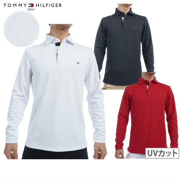 Poro Shirt Men's Tommy Hilfiger Golf TOMMY HILFIGER GOLF Japan Genuine 2024 Fall / Winter New Golf Wear