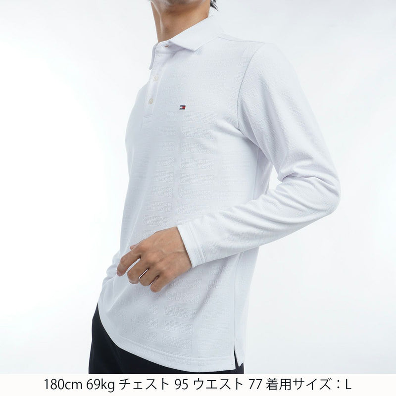 Poro Shirt Men's Tommy Hilfiger Golf TOMMY HILFIGER GOLF Japan Genuine 2024 Fall / Winter New Golf Wear