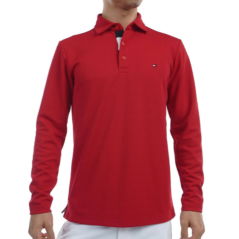 Poro Shirt Men's Tommy Hilfiger Golf TOMMY HILFIGER GOLF Japan Genuine 2024 Fall / Winter New Golf Wear