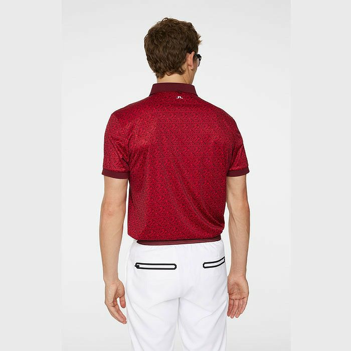 Poro Shirt Men's J Lindberg J.LINDEBERG Japan Genuine 2024 Fall / Winter New Golf Wear