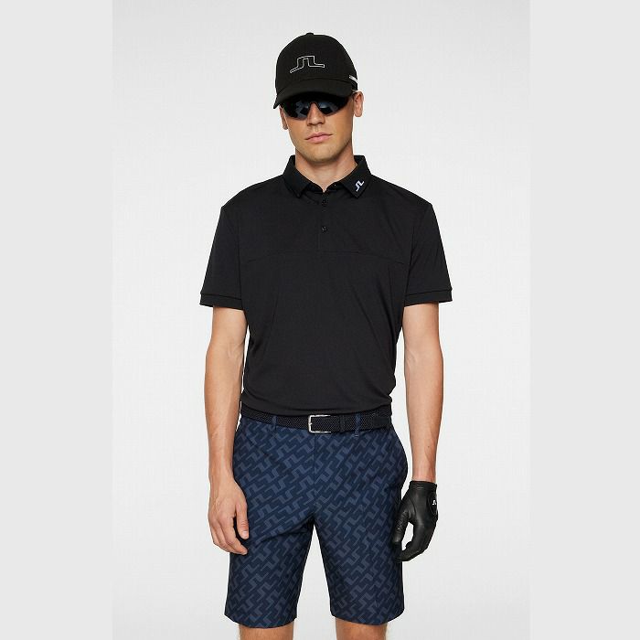 Poro Shirt Men's J Lindberg J.LINDEBERG Japan Genuine 2024 Fall / Winter New Golf Wear