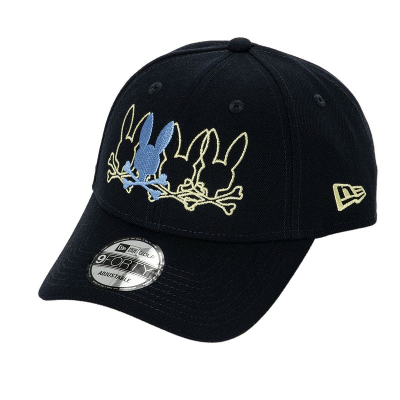 帽子男士女士Psycho Bunny X New Era Golf Psycho Bunny×New Eera Golf Japan Japan Queine 2024秋季 /冬季新高尔夫球