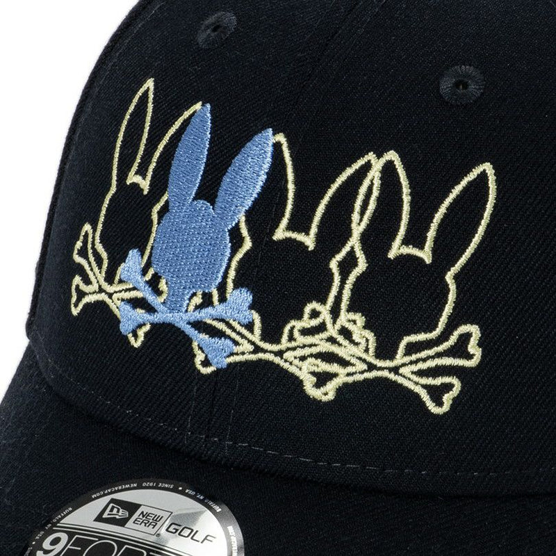 Cap Men's Ladies Psycho Bunny x New Era Golf PSYCHO BUNNY × NEW EERA GOLF Japan Genuine 2024 Fall / Winter New Golf