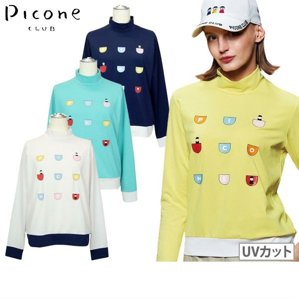 ハイネックシャツ レディース ピッコーネクラブ PICONE CLUB 2024 秋冬 新作 ゴルフウェア