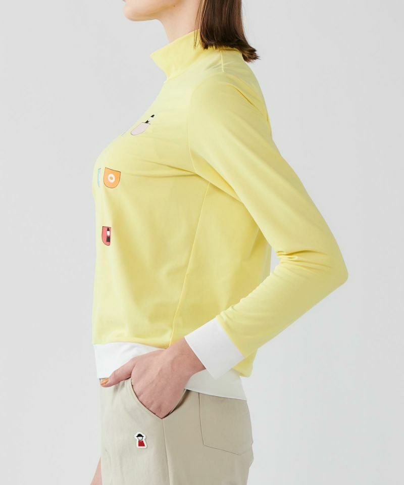 High-neck shirt for women PICONE CLUB golf wear