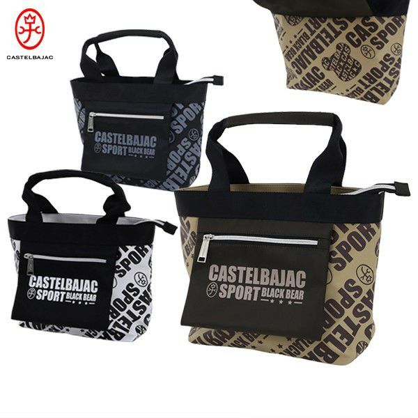 Kart Bag Men's Ladies Castel Ba Jack Sports Black Line Castelbajac Sport Black LINE 2024 New Fall / Winter Golf