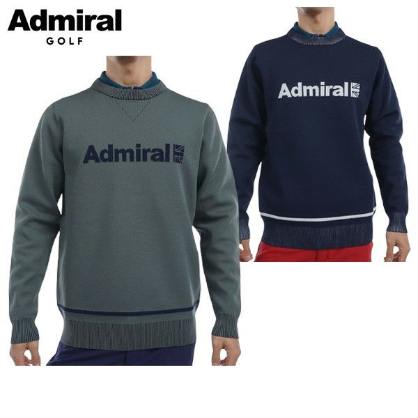 Sweater Men's Admiral Golf ADMIRAL GOLF Japan Genuine 2024 Fall / Winter New Golf Wear