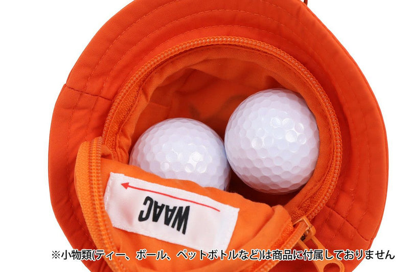 Ball Pouch Men's Ladies Wuck WAAC Japan Genuine 2024 Fall / Winter New Golf