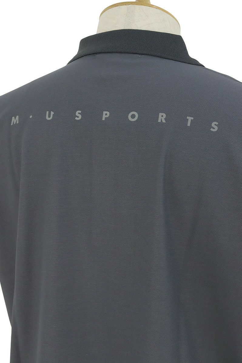 ポロシャツ メンズ MUスポーツ エムユー スポーツ M.U SPORTS MUSPORTS ゴルフウェア