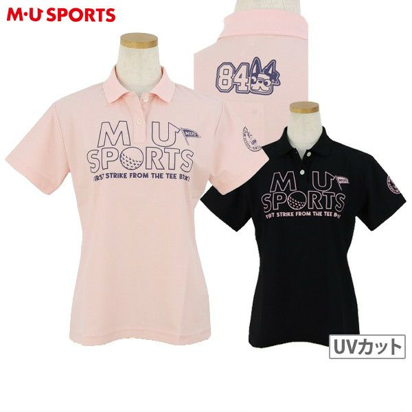 女子馬球襯衫MU Sports M.U Sports Musports高爾夫服裝