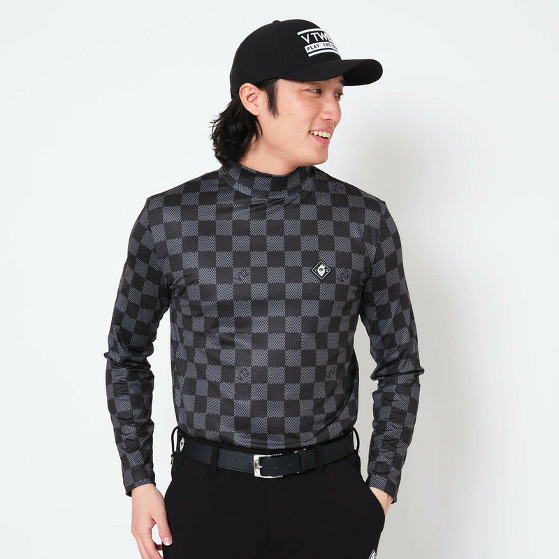 High neck shirt for men V12 golf V-Twelve golf wear