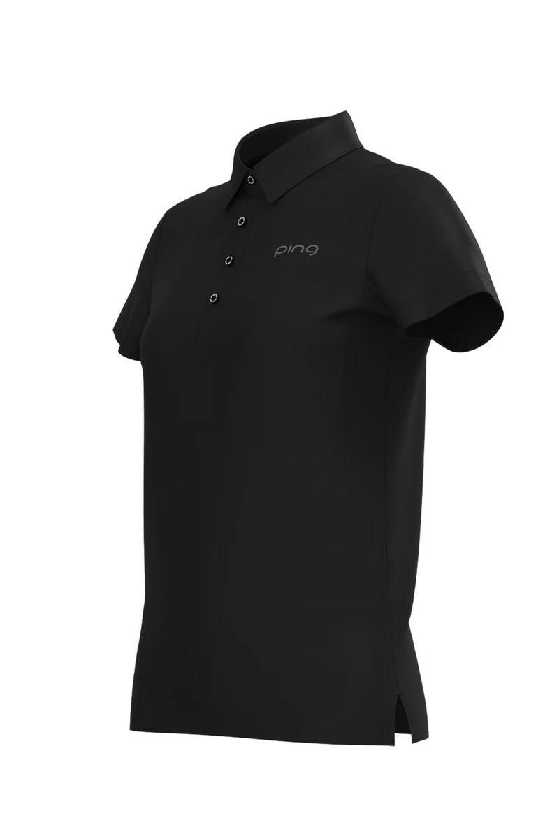 Poro Shirt Ladies Pin Ping 2024 Autumn / Winter Golf wear