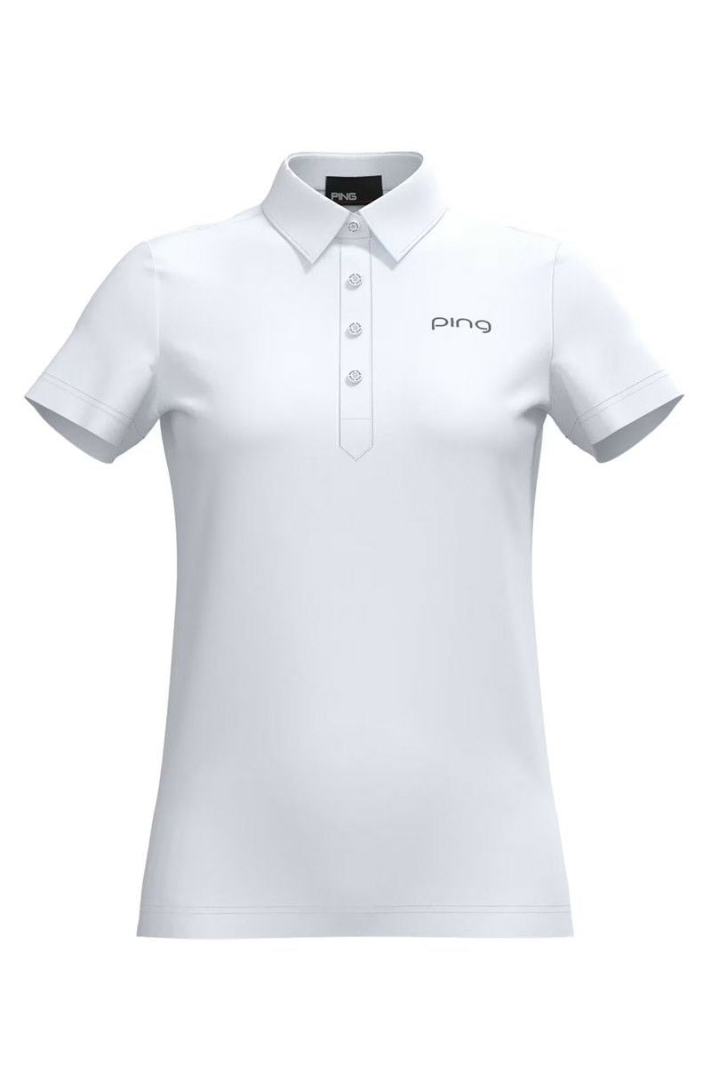 Poro Shirt Ladies Pin Ping 2024 Autumn / Winter Golf wear