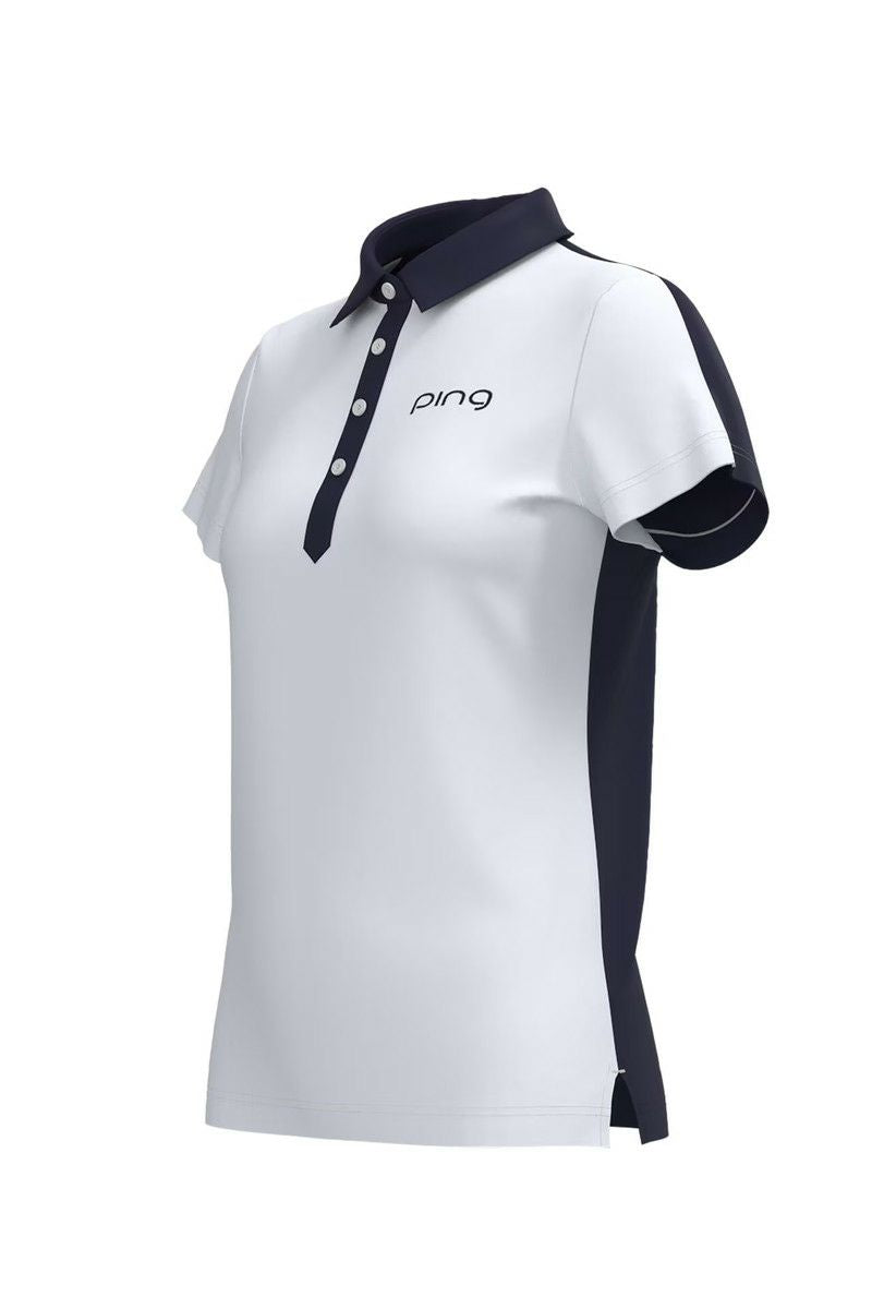 Poro Shirt Ladies Pin Ping 2024 Autumn / Winter Golf wear