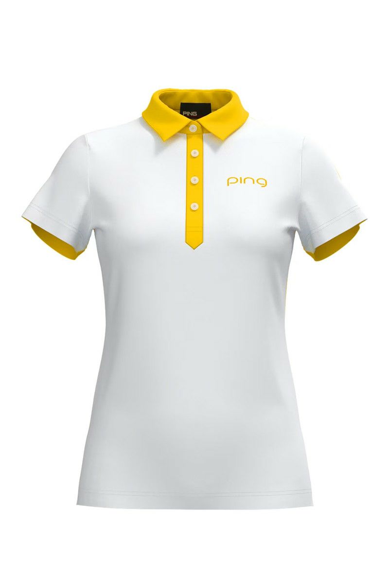 Poro Shirt Ladies Pin Ping 2024 Autumn / Winter Golf wear