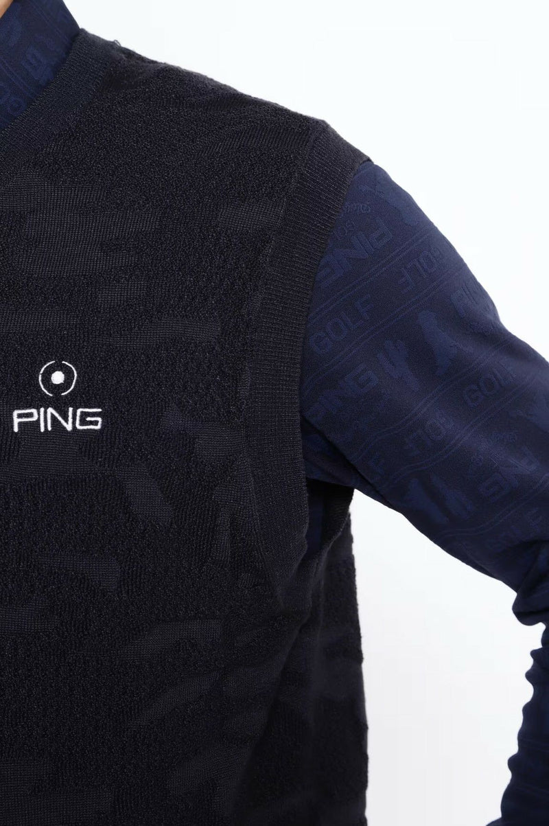 Vest  Men's pin ping 2024 A fall / winter new golf wear