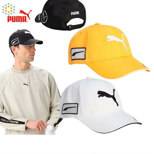 Cap Men's Ladies Puma Golf PUMA GOLF Japan Genuine Japan Standard 2024 Fall / Winter New Golf