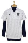 Poro Shirt Men's Philagolf FILA GOLF 2024 Fall / Winter New Golf Wear