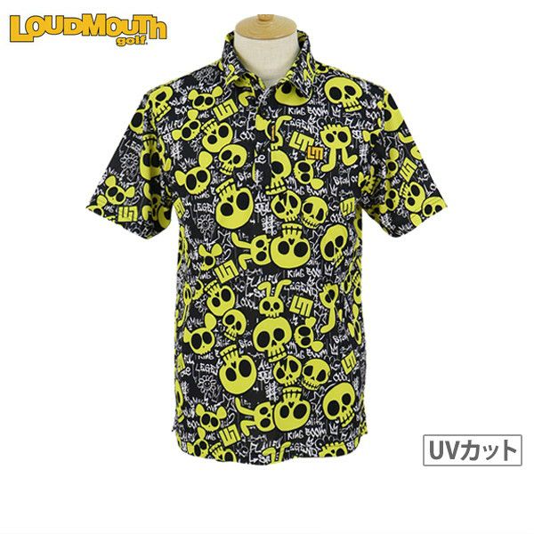 Poro Shirt Men's Loud Mouth Golf Loudmous GOLF Japan Genuine Japan Standard 2024 Fall / Winter Golf Wear