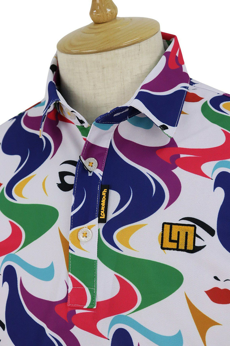 ポロシャツ メンズ ラウドマウス ゴルフ LOUDMOUTH GOLF 日本正規品 日本規格 2024 秋冬 新作 ゴルフウェア