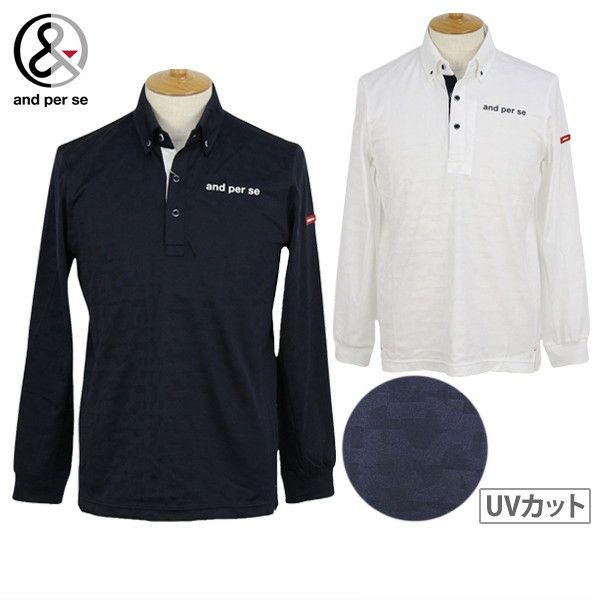 Poro Shirt Men's Anpasi And Per SE 2024 Fall / Winter New Golf Wear