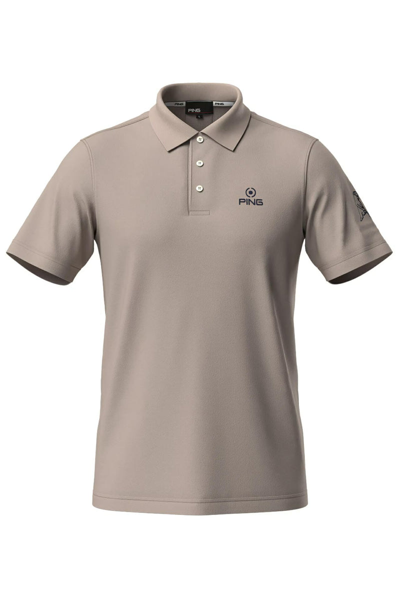 Polo Shirt Men's Ping Ping 2024 Fall / Winter Golf wear