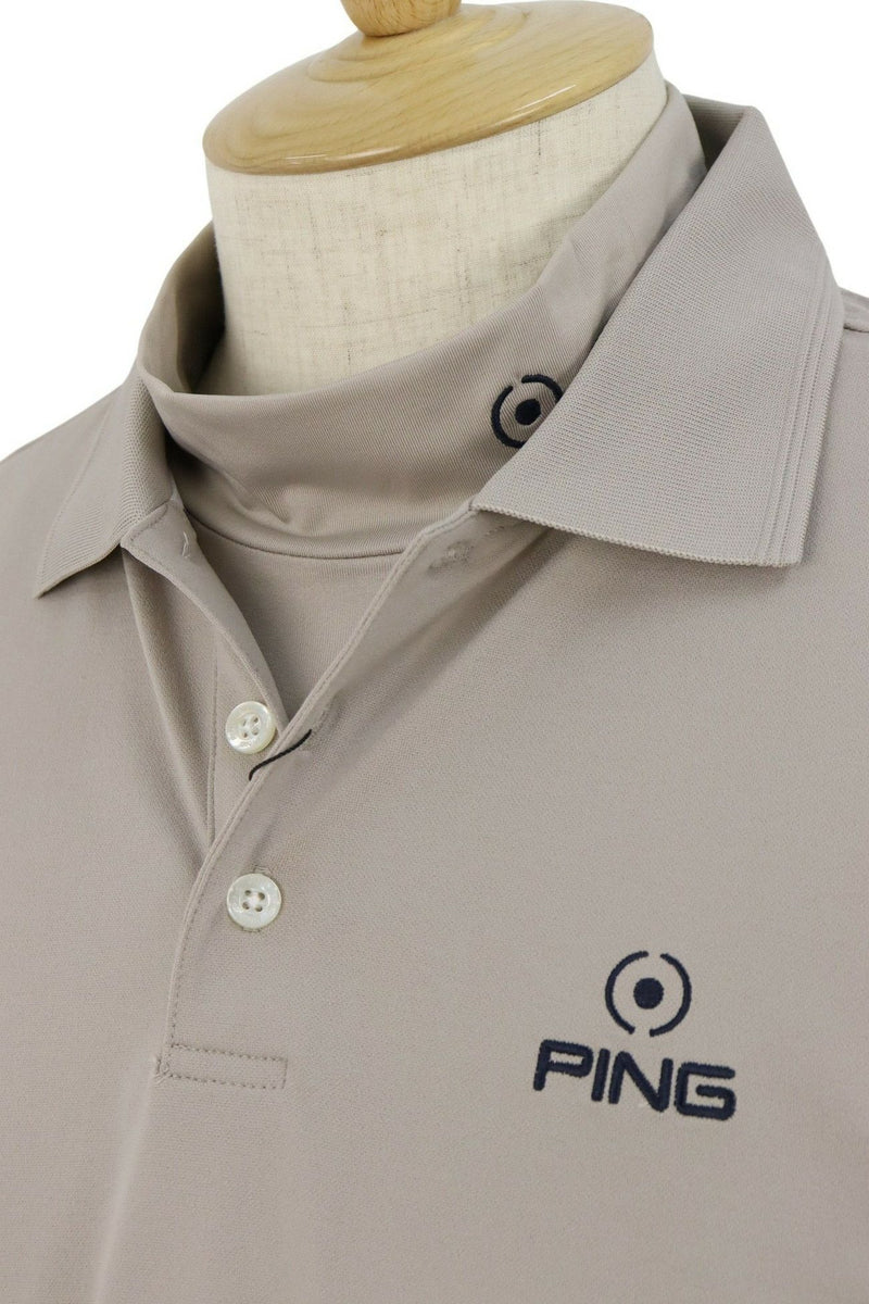 Polo Shirt Men's Ping Ping 2024 Fall / Winter Golf wear