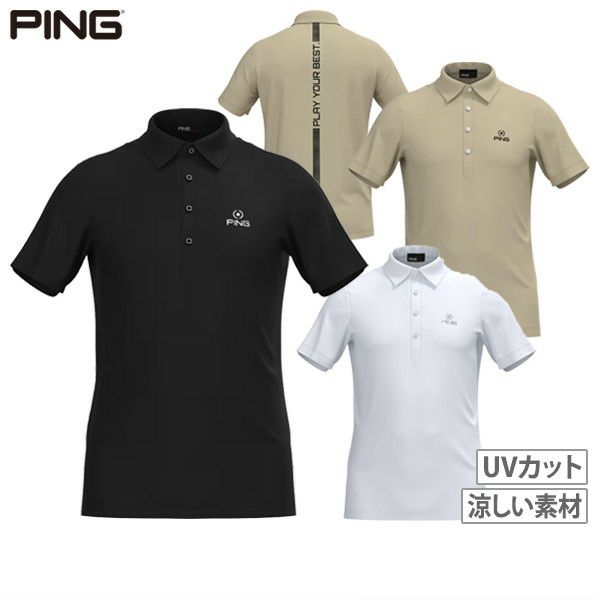 Polo Shirt Men's Ping Ping 2024 Fall / Winter Golf wear