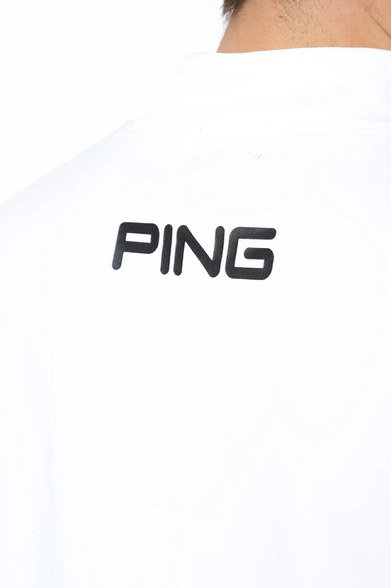 High Neck Shirt Men's Ping Ping 2024 Fall / Winter New Golf Wear