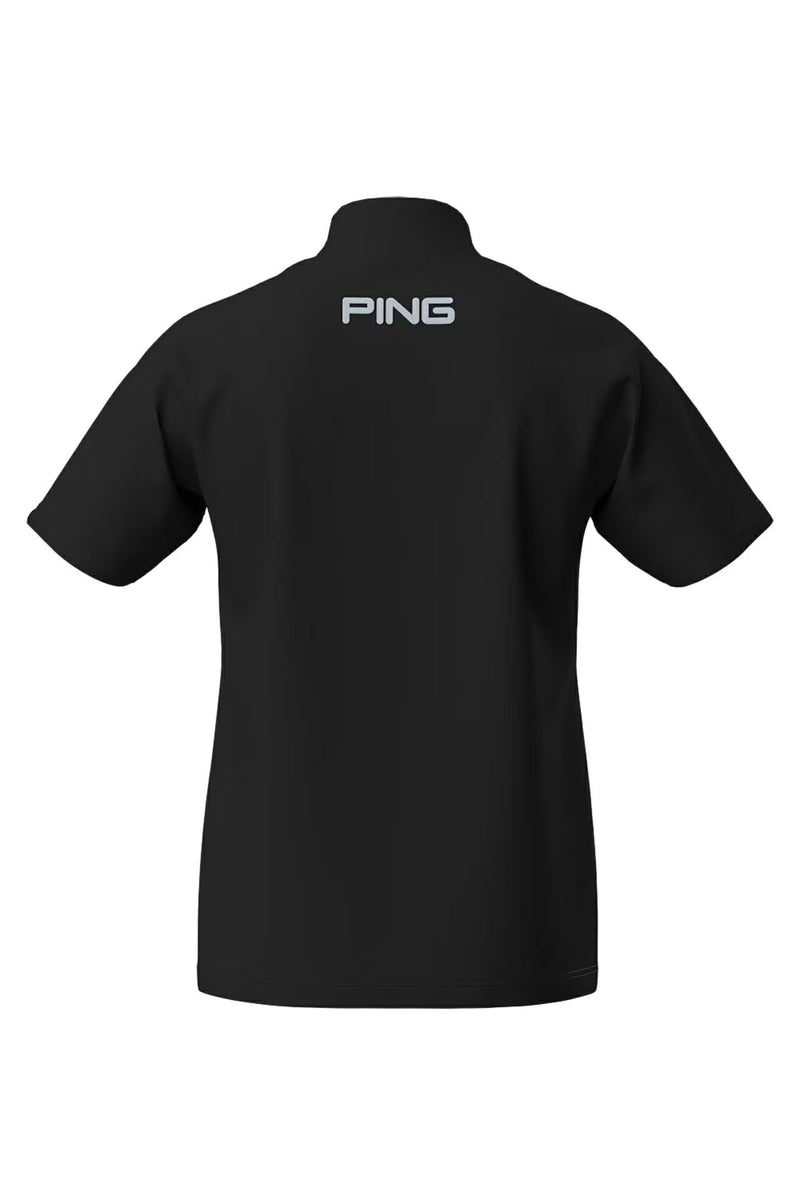 高脖子襯衫男士ping ping 2024秋冬新高爾夫服