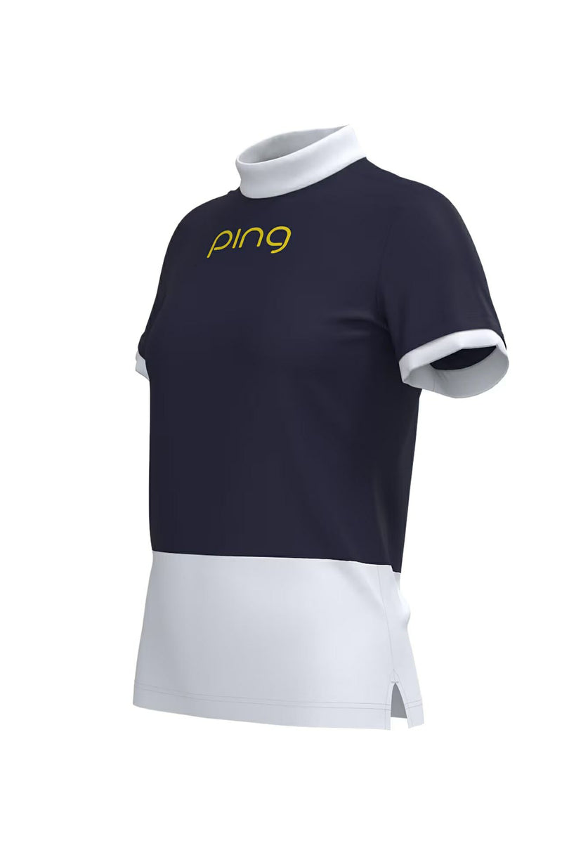 High neck shirt for women PING golf wear