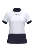 High neck shirt for women PING golf wear