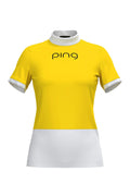 High Neck Shirt Ladies Ping Ping 2024 Fall / Winter New Golf Wear