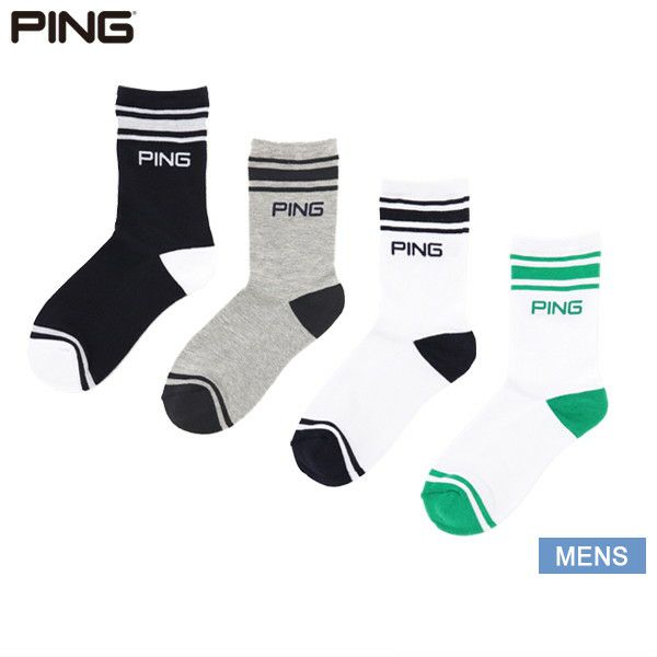 Socks Men's Ping Ping 2024 New Fall / Winter Golf