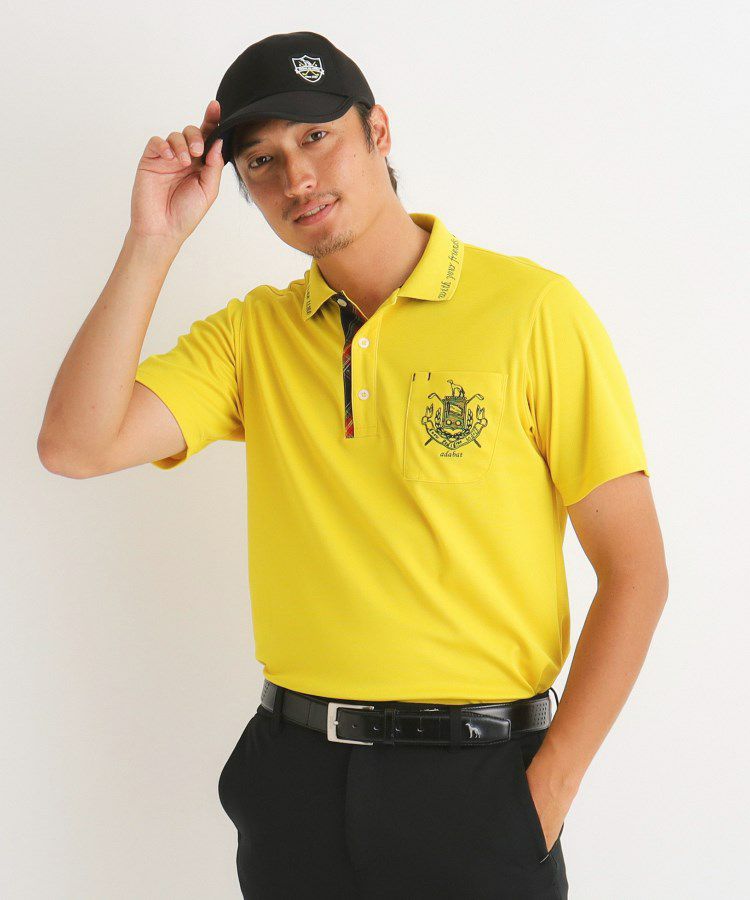 Poro Shirt Men's Adabat Adabat 2024 Autumn / Winter New Golf Wear