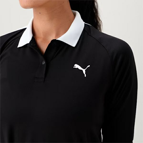 Poro襯衫女士Puma Golf Puma高爾夫日本真實2024年秋季 /冬季新高爾夫服裝