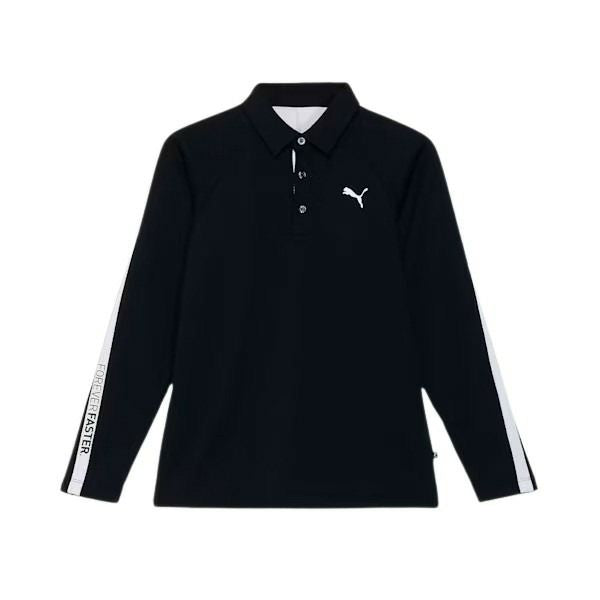 Polo Shirt Men's Puma Golf PUMA GOLF Japan Genuine 2024 Fall / Winter New Golf Wear