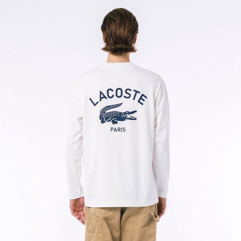 T-襯衫男士Lacoste Lacoste日本正版2024秋季 /冬季新