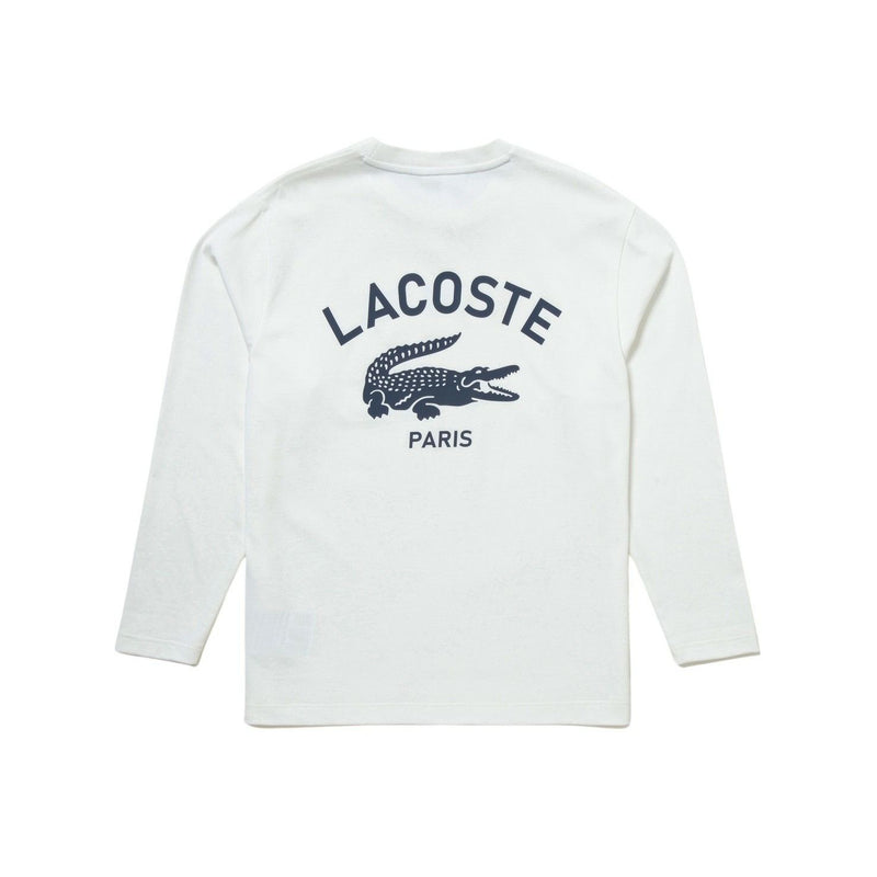 T-衬衫男士Lacoste Lacoste日本正版2024秋季 /冬季新