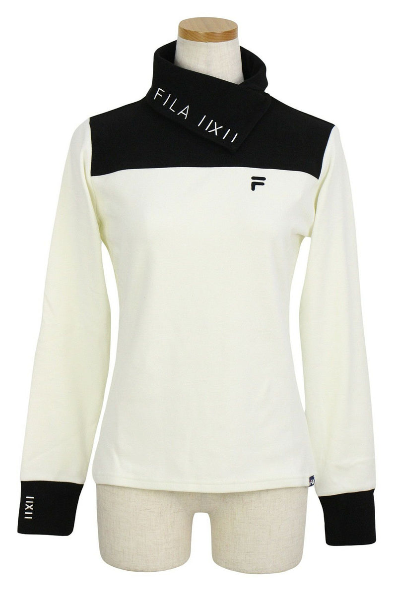 High Neck Shirt Ladies Fira Golf FILA GOLF 2024 Fall / Winter New Golf Wear