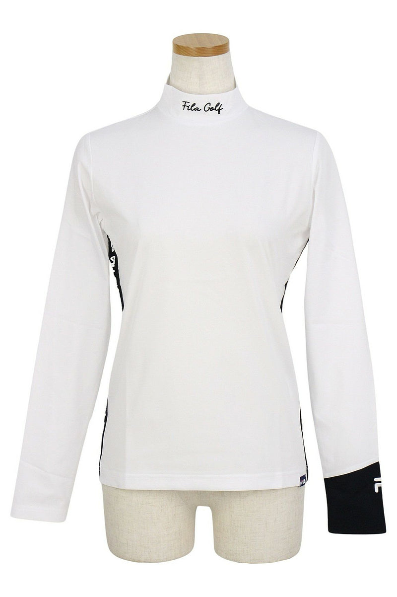 High Neck Shirt Ladies Fira Golf FILA GOLF 2024 Fall / Winter New Golf Wear