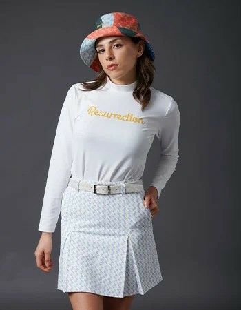 High neck shirt for women Resurrection Golf wear